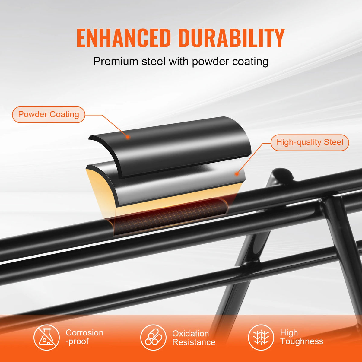SucceBuy Portable Iron Chicken Tunnels For Outdoor Yard Use With Corner Frames