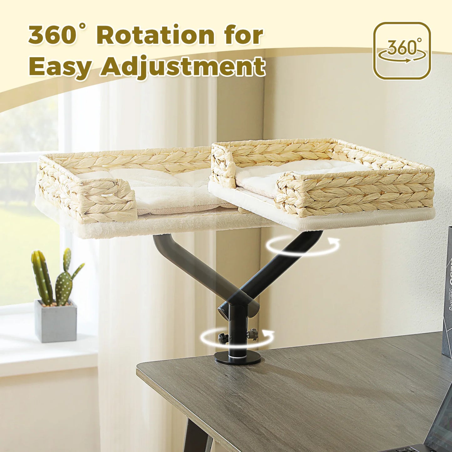 PAWZ Road Cat Desk Bedstead 360 Degree Rotatable Stand