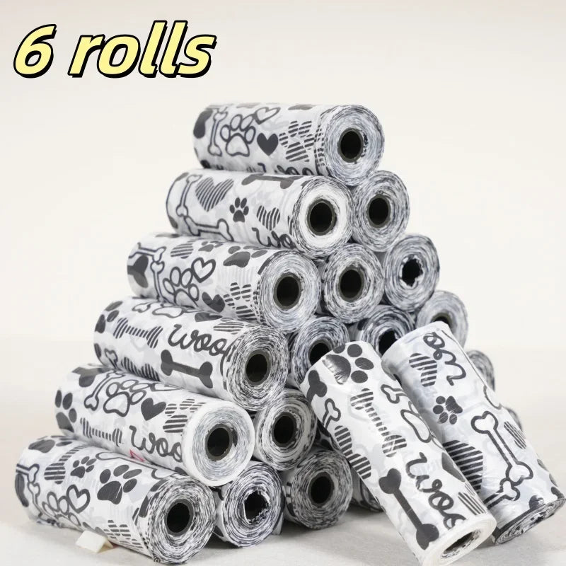 Super Thick Dog Poop Bags Leakproof Polyethylene 180 Count
