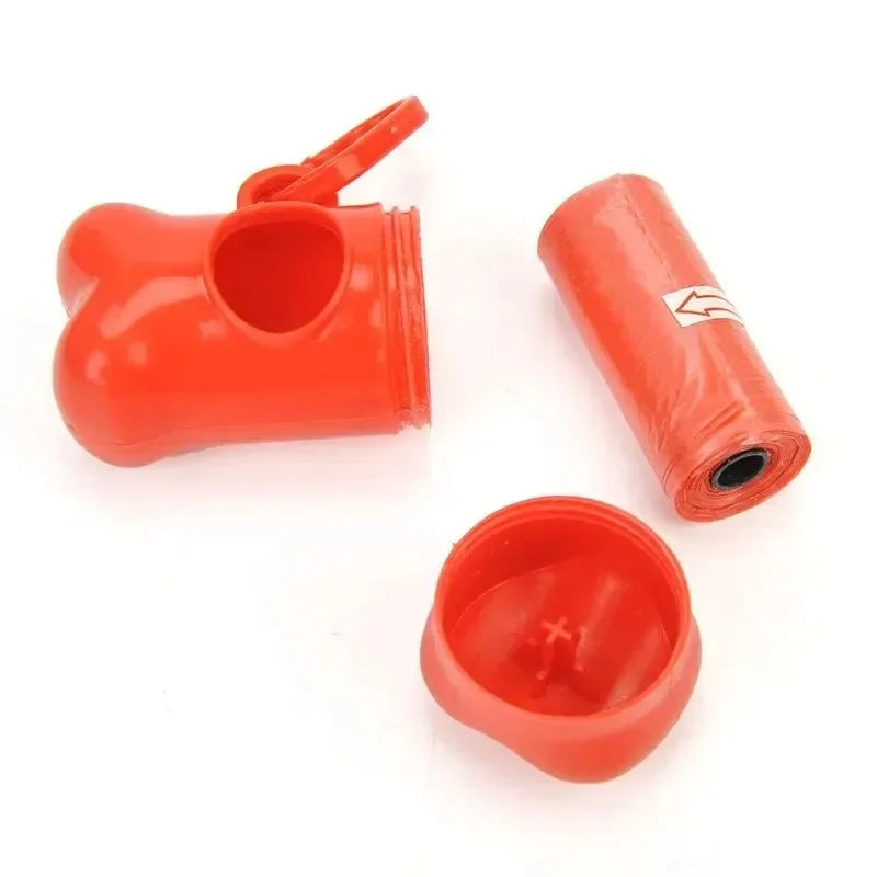 Bone Shaped Dog Waste Bag Dispenser For Walking And Cleaning Supplies