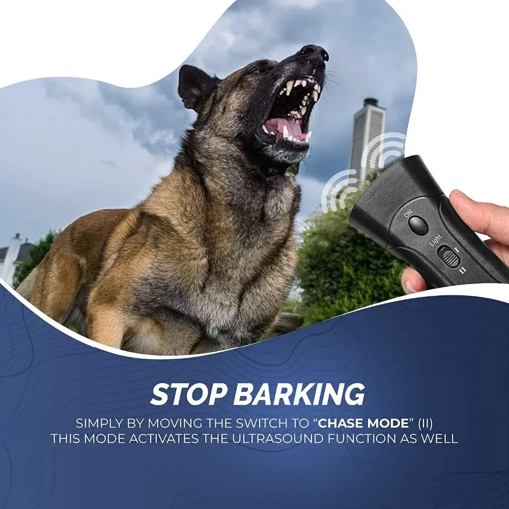 Anti Barking Ultrasonic Dog Repeller Training Device Battery Not Included