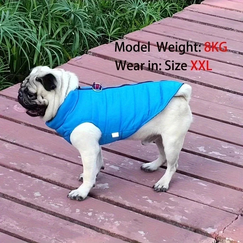 Winter Warm Dog Coat Jacket Padded Clothing For Pets