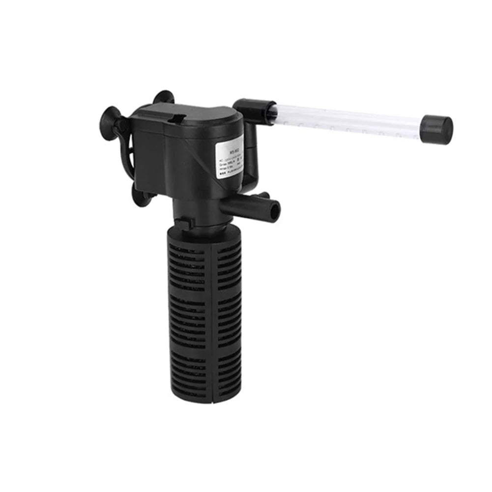 APWIKOGER 3 In 1 Mini Aquarium Filter Submersible Water Purifier