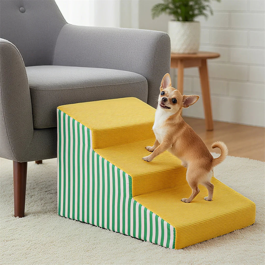 Stairs For Dogs Non Slip Ramp With Gentle Foam Support