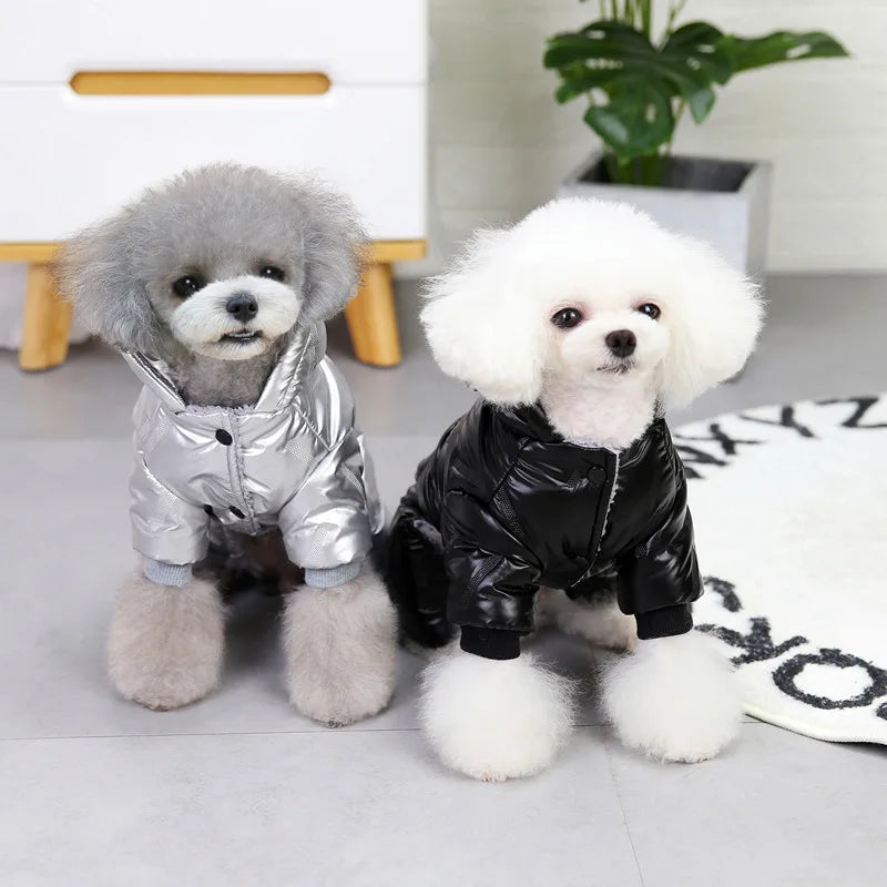 Winter Warm Dog Jumpsuit Waterproof Coat For Small Breeds Chihuahua Yorkie
