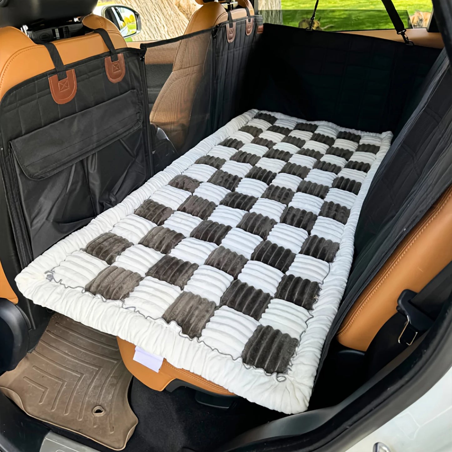 PETRAVEL Dog Bed Warm Mat for Car Seat Cover Protector