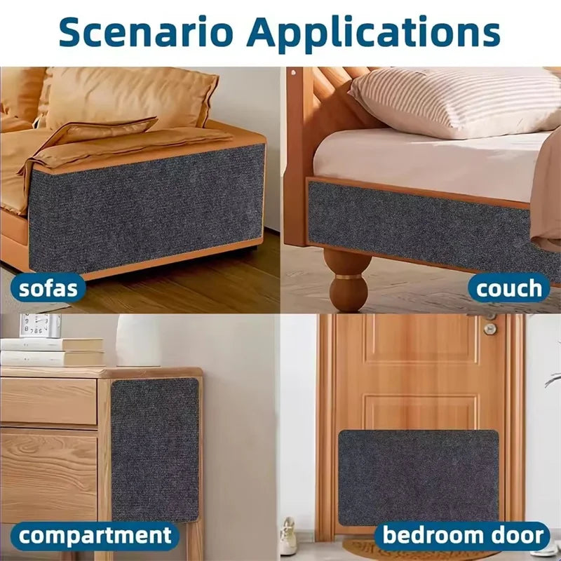 Cat Scratcher Sofa Protector Pad Self Adhesive Carpet DIY Mat