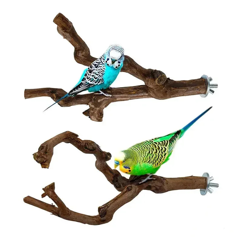 Grapewood Bird Perch For Parrots And Small Pets Chewing Toy