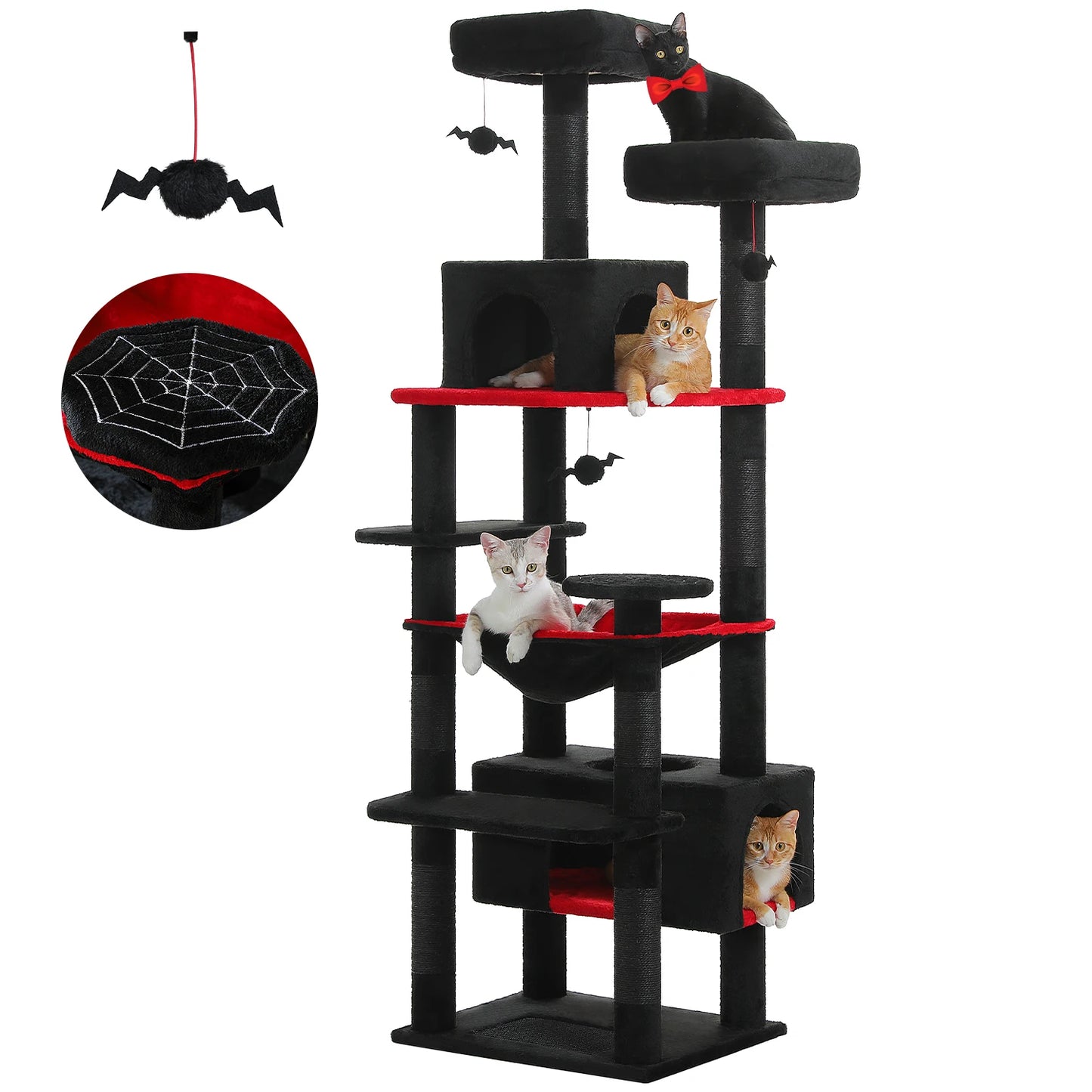 PAWZ Road Large Cat Tree Tower With Scratching Posts