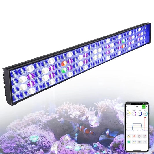 PopBloom Hertz H75 WiFi Dimmable LED Aquarium Light Smart App