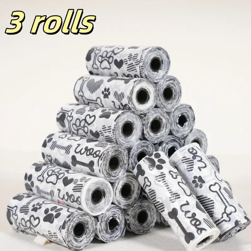 Super Thick Dog Poop Bags Leakproof Polyethylene 180 Count