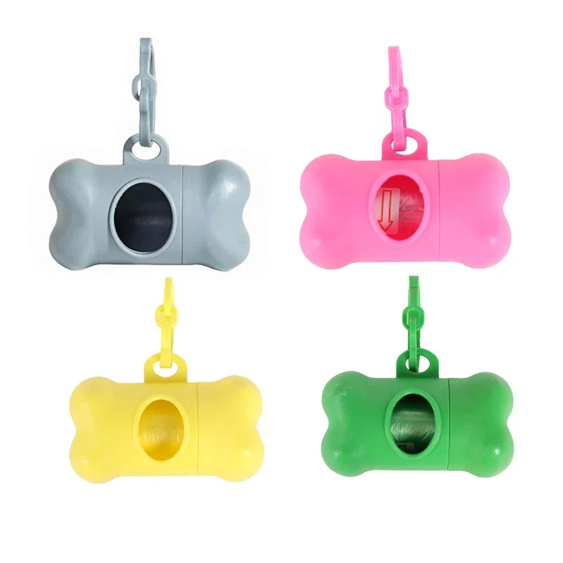 Bone Shaped Dog Waste Bag Dispenser For Walking And Cleaning Supplies