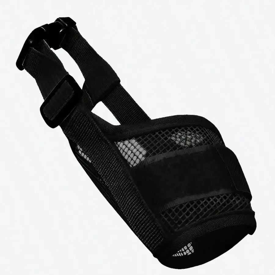 Adjustable Dog Muzzle Anti Bite Anti Bark With Breathable Mesh