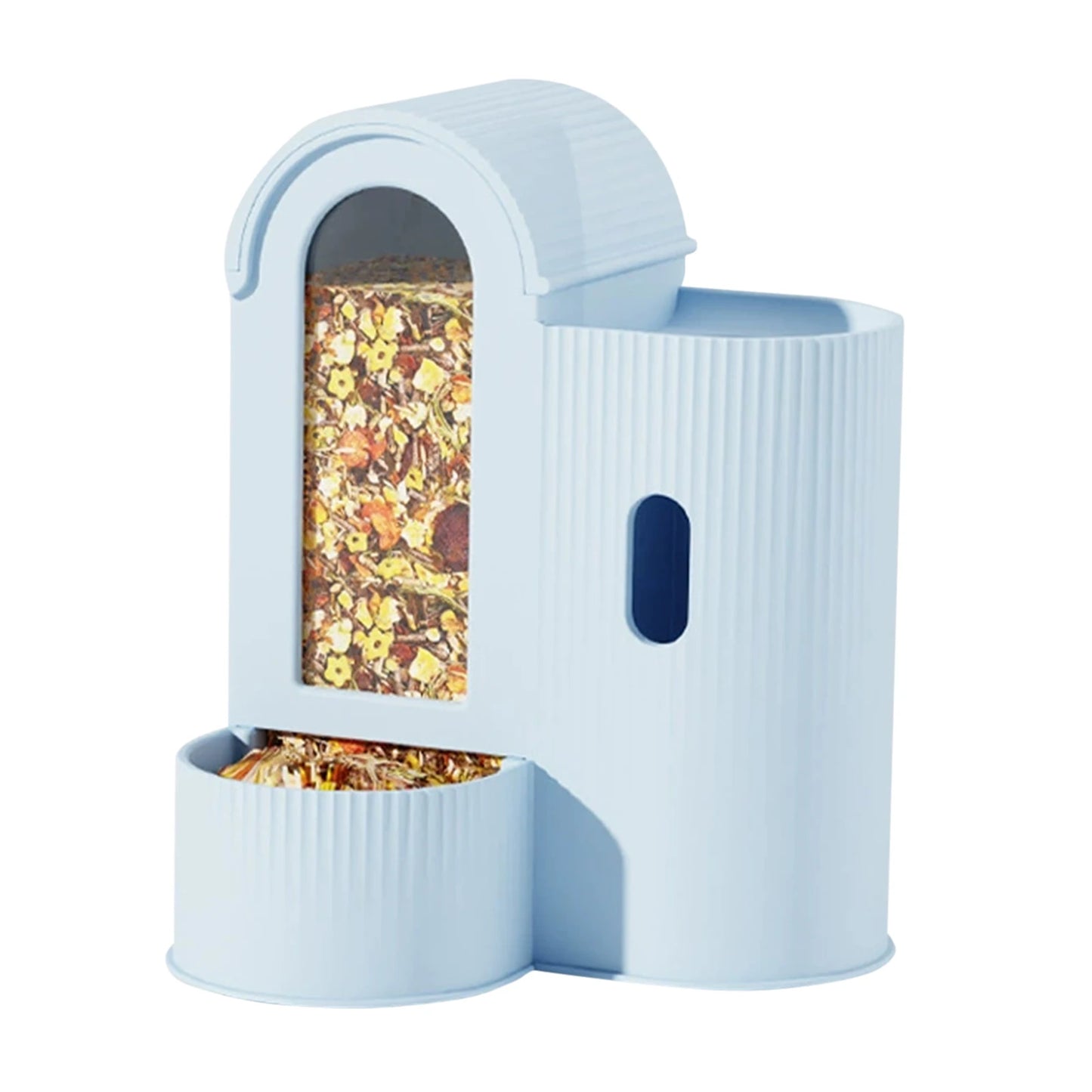 Alloet 2 In 1 Automatic Food Bowl Waterer For Pets