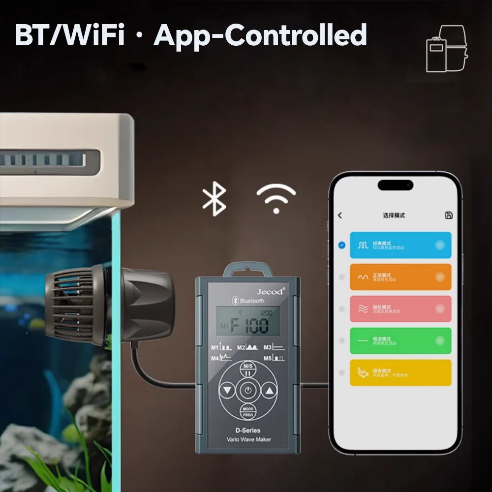 Jebao DMP Wavemaker Pump With Bluetooth App Control