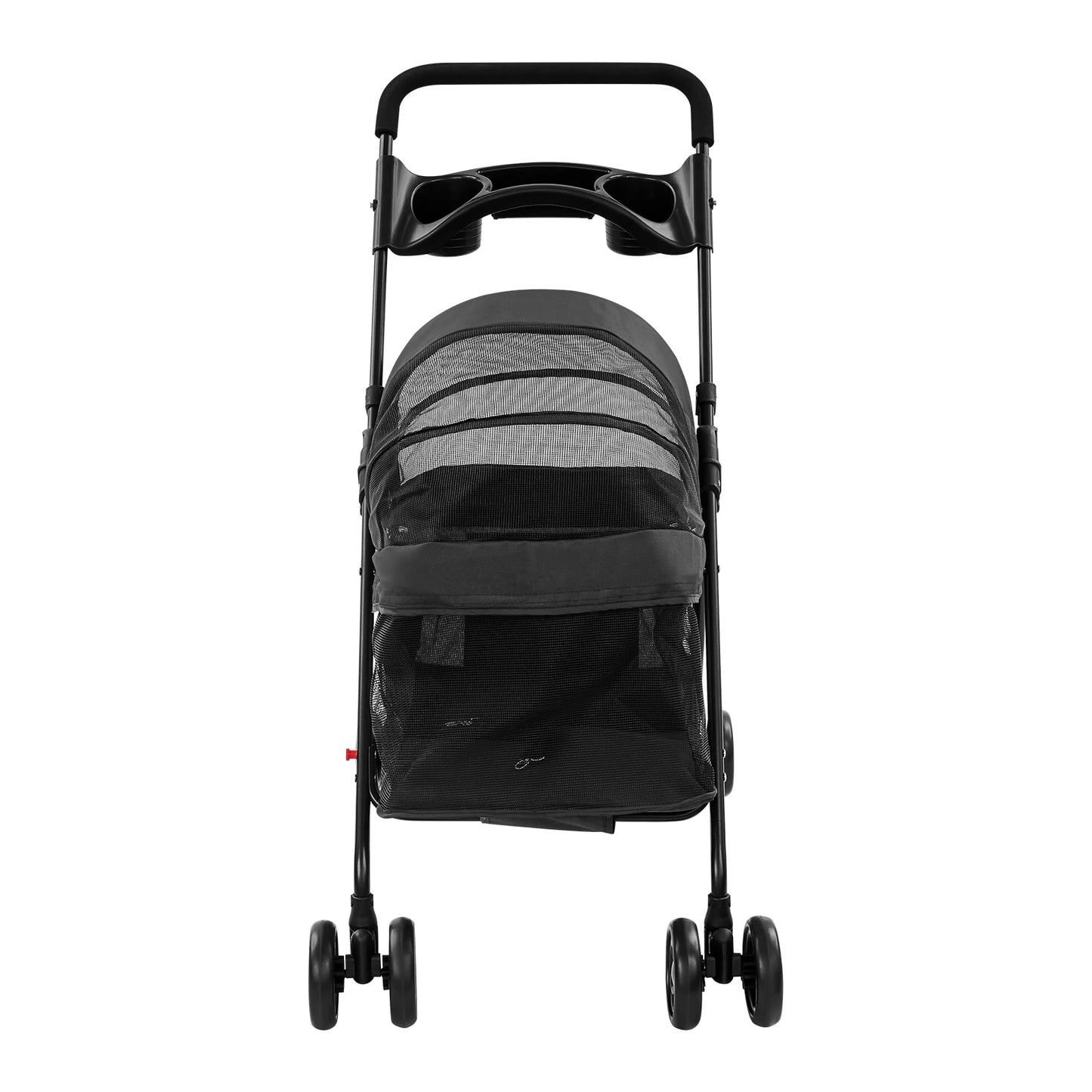 Bymaocar Foldable Pet Stroller For Dogs And Cats Travel Cart