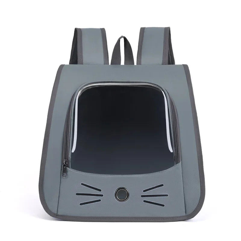 Cat Carrier Backpack for Small Dogs Outdoor Breathable Transport Bag