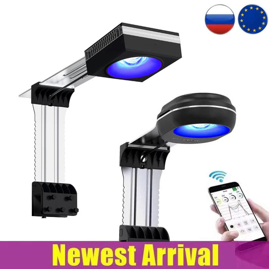 PopBloom Marine Aquarium LED Light 100W For Reef Tanks