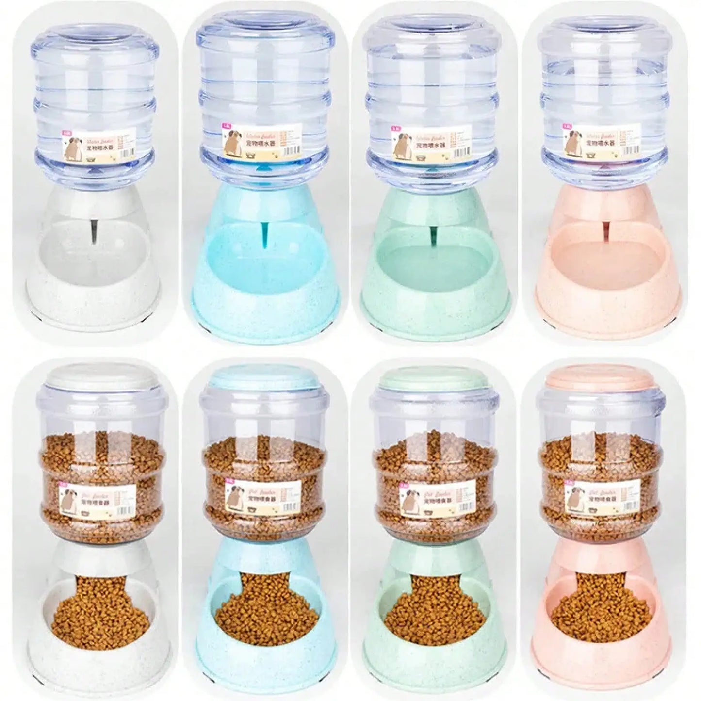 Pet Feeder Bowls Automatic Water Dispenser For Dogs And Cats