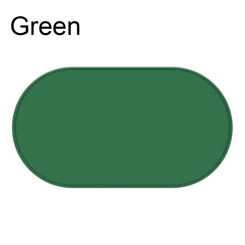 Pet Silicone Food Mat Placemat Waterproof Prevent Spills Dog Feeding Mats Easy to Clean Non-Slip Pet Feeding Water Supplies