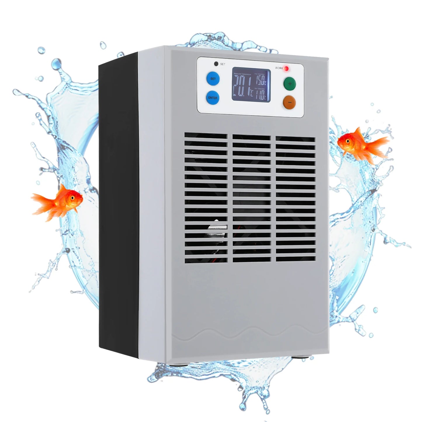 100W Aquarium Cooling And Heating Unit With LED Screen