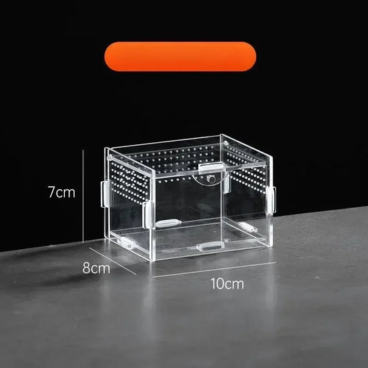 Acrylic Reptile Habitat Terrarium Box Enclosure For Tarantulas