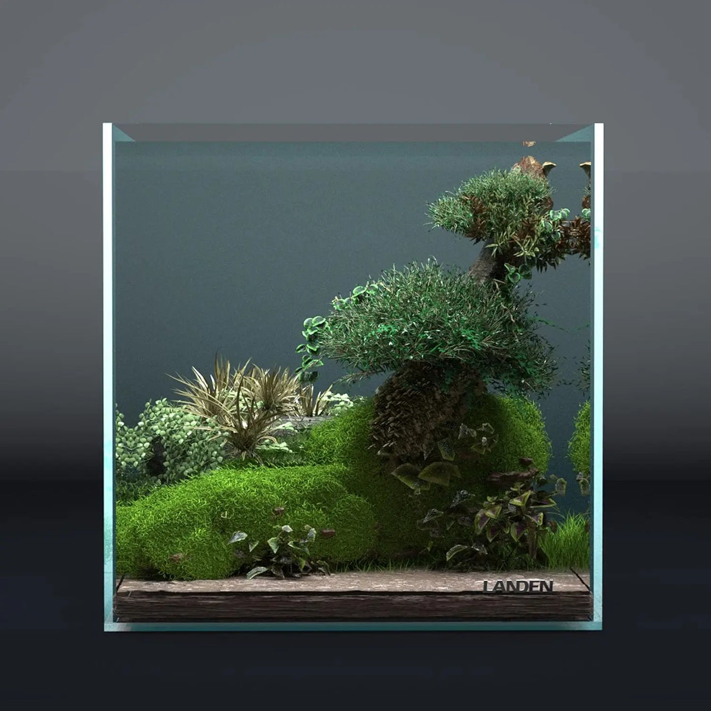 Rimless Aquarium Tank With Nano Foam Mat Low Iron Glass
