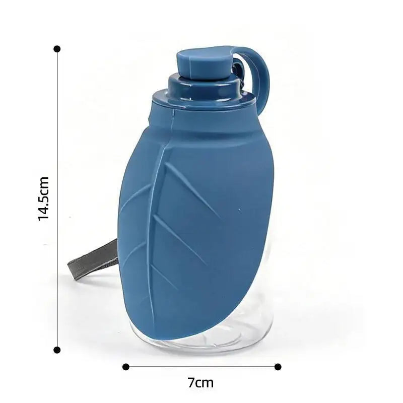 Portable Collapsible Dog Water Bottle With Silicone Drinking Cup
