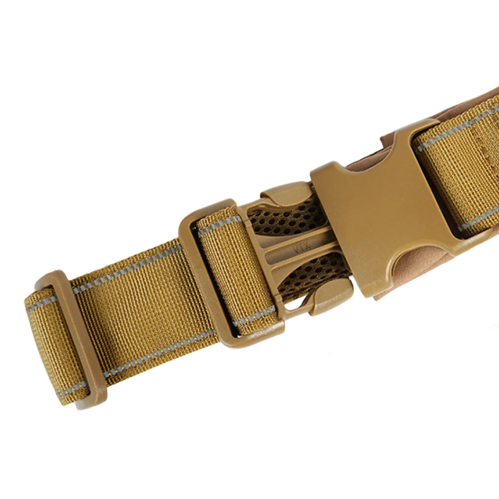 Tactical Anti-Pull Dog Harness 1000D Nylon With Reflective Handle