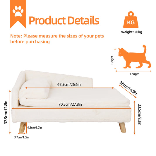 BINGOPAW Waterproof Pet Sofa Bed For Dogs And Cats Indoor