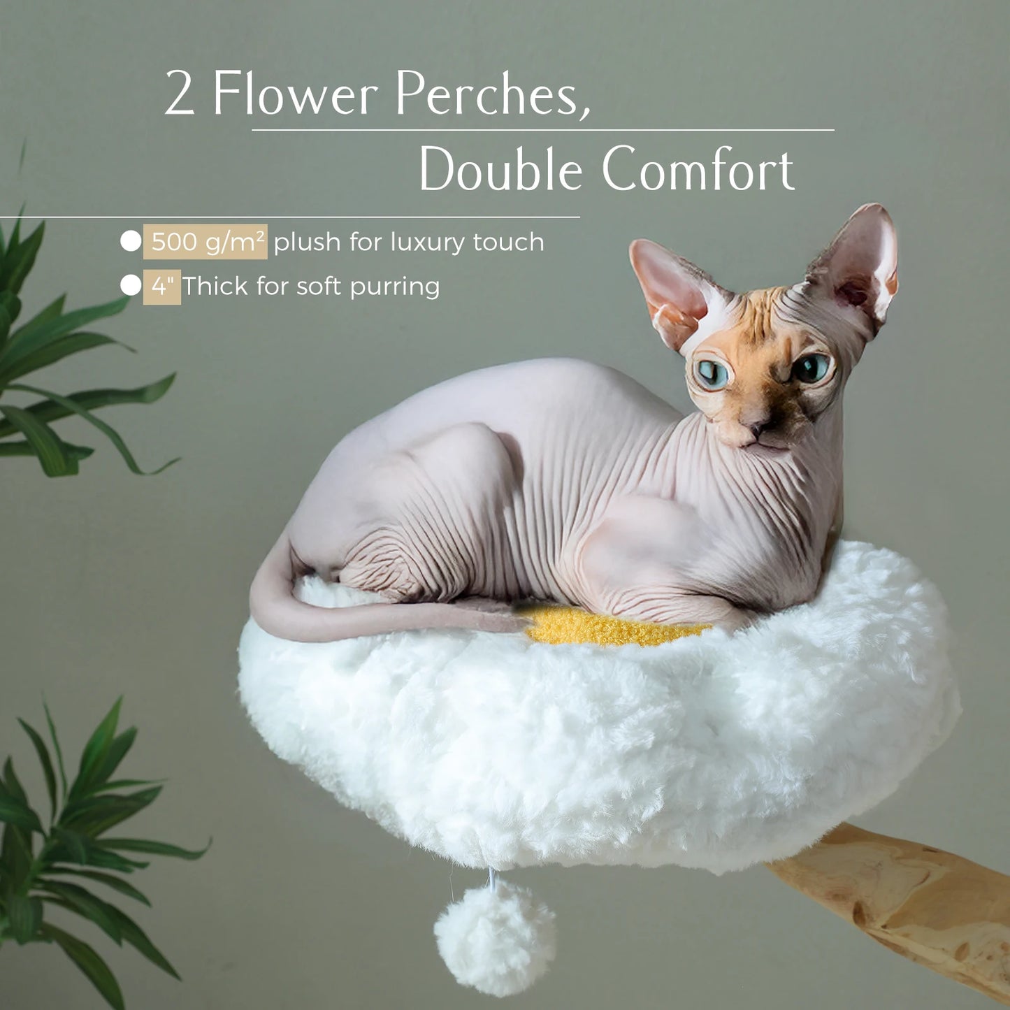 PAWZ Road Cat Tree Tower Sisal Scratching Post