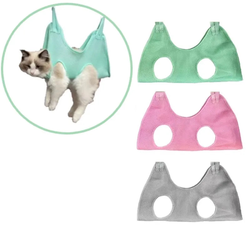Cat Claw Care Restraint Bag for Grooming and Clipping